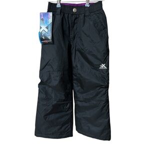 ZeroXposur Kids Black Snow Pants Girls Size 5/6